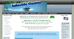 Desktop Screenshot of lakesidecanvas.com